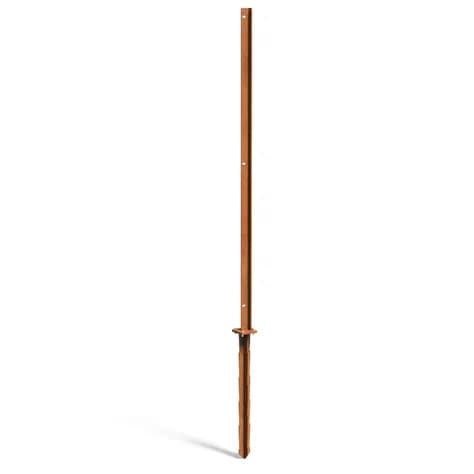 Poteau intermédiaire Acier corten