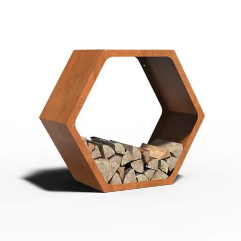 HEX Acier corten