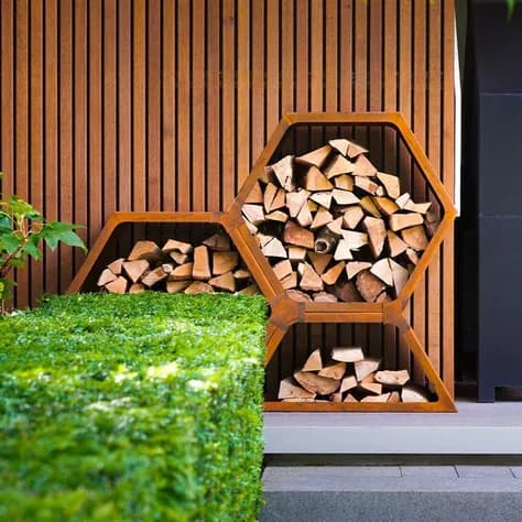 HEX Acier corten