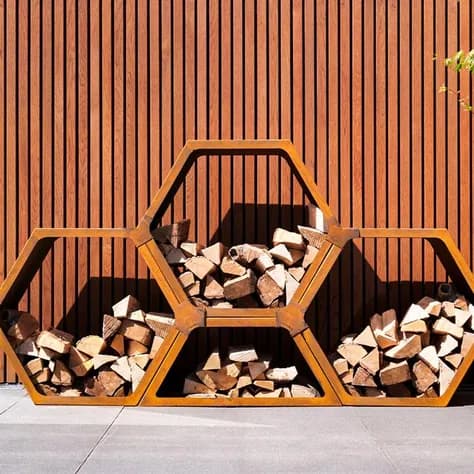 HEX raccords Acier corten