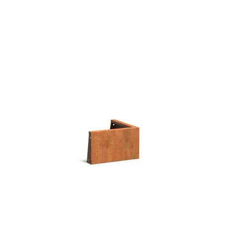 Mur de soutènement 300 coin Acier corten