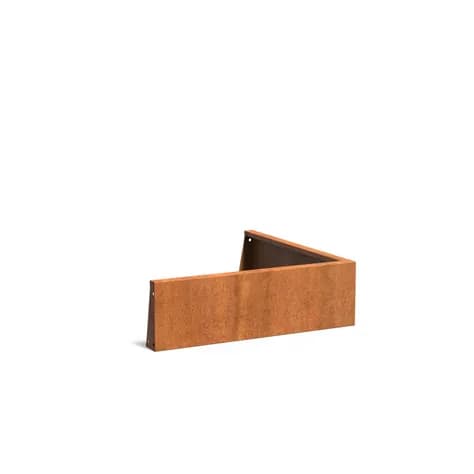 Mur de soutènement 300 coin Acier corten