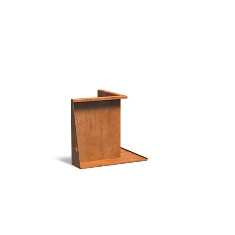 Mur de soutènement 600 angle Acier corten