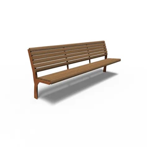 GRO avec dossier Acier corten