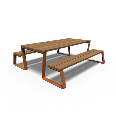 MIO set de pique-nique Acier corten
