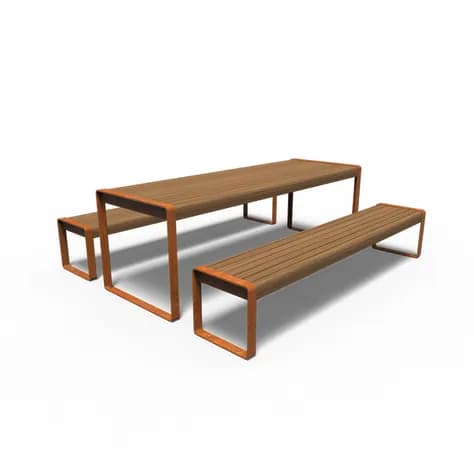 STORR set de pique-nique Acier corten