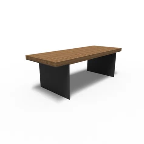 BORG Les Table Acier enduit