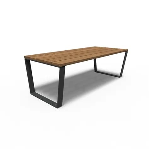 MIO Les Table Acier enduit