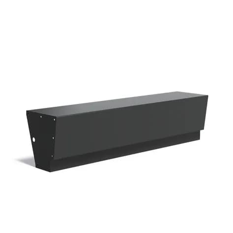 Murs de soutènement 500 Revert droit Aluminium