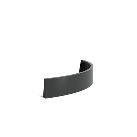 Mur de soutènement 300 courbe Aluminium