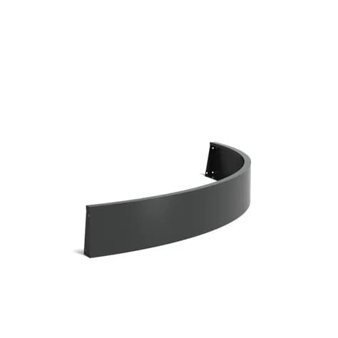 Mur de soutènement 300 courbe Aluminium