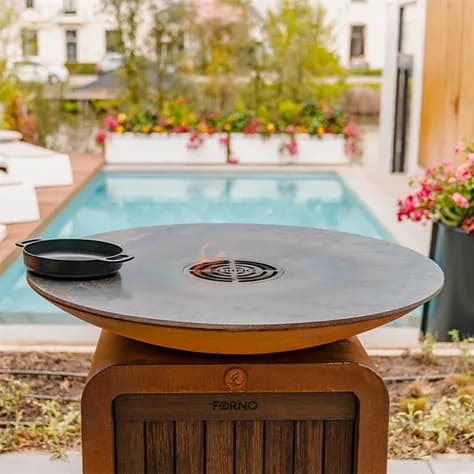 SEARE HALO PIEZO Acier corten
