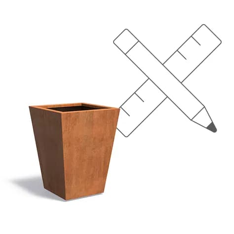 TAP Acier corten