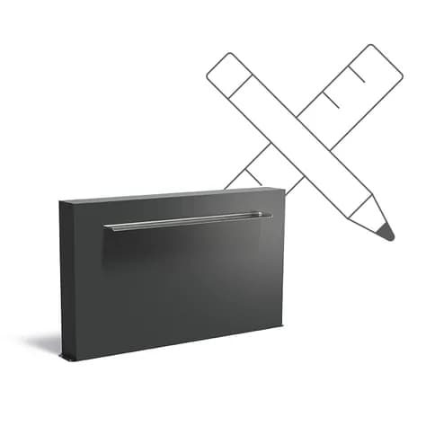 Parois de bassin autoportante Aluminium