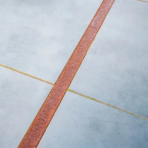 Profilés de recouvrement droit Acier corten