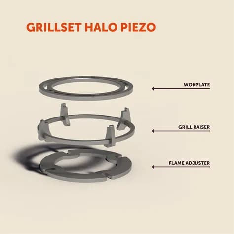 Grill set Acier