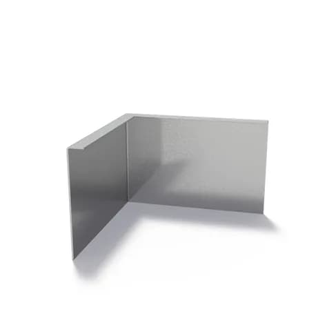 Bordure de jardin angle supperieur plié  Acier galvanisé