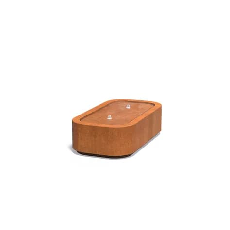 Tables d’eau premium Acier corten