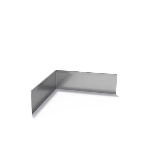 Bordure de jardin angle supperieur aplati  Acier galvanisé