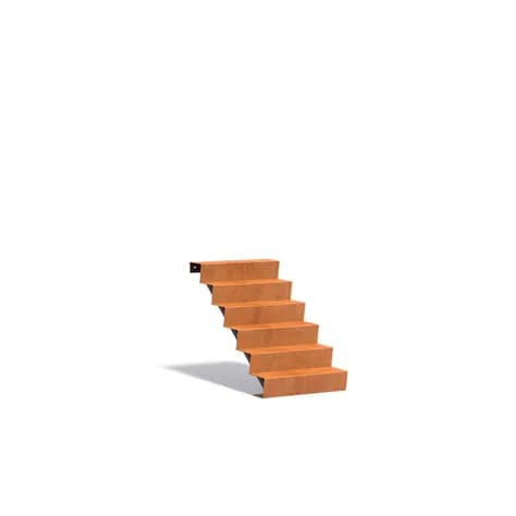 Escaliers Acier corten