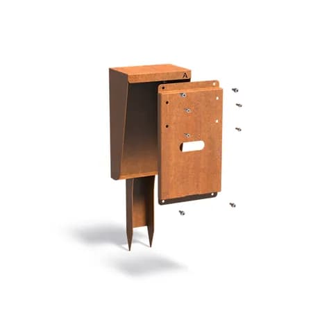 Poteau de raccordement pour pompes 