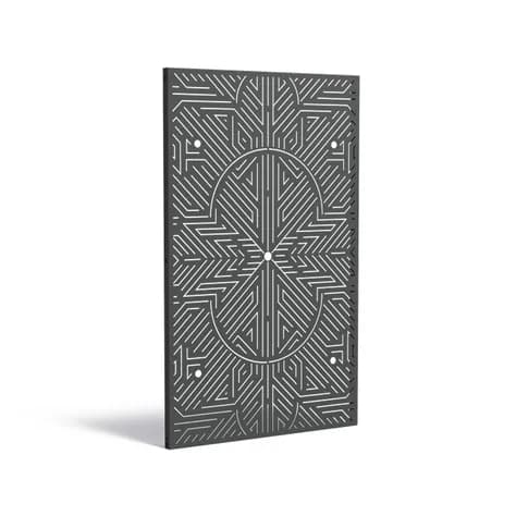 Panneau Geometric Acier enduit
