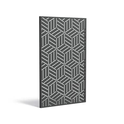 Panneau Geometric Acier enduit
