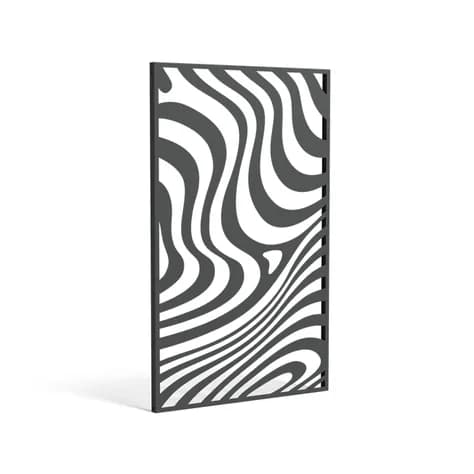 Panneau Geometric Acier enduit