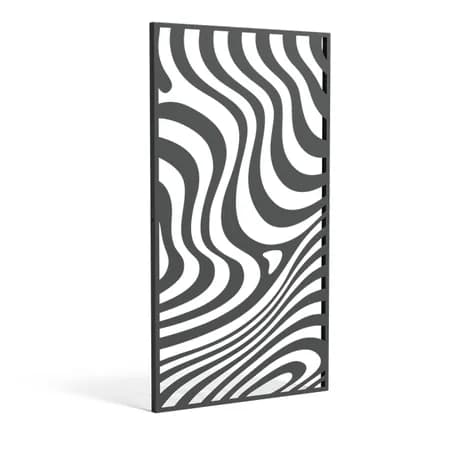 Panneau Geometric Acier enduit