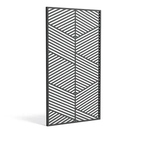Panneau Geometric Acier enduit