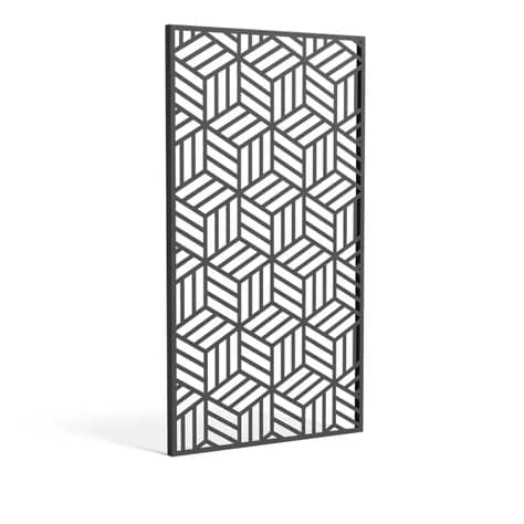 Panneau Geometric Acier enduit
