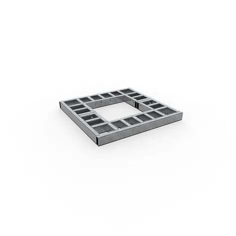 Cadre de grille d'arbre 50kN