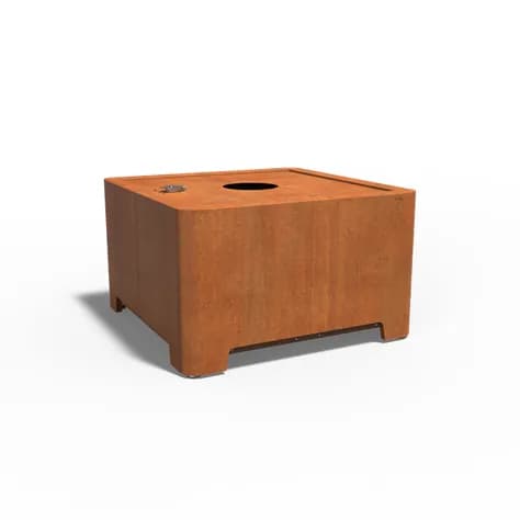 CARREZ treehub Air-Pot  Acier corten