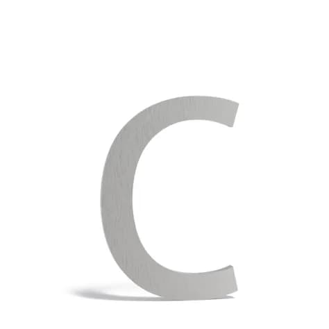 Les lettres de maison  Acier inoxydable
