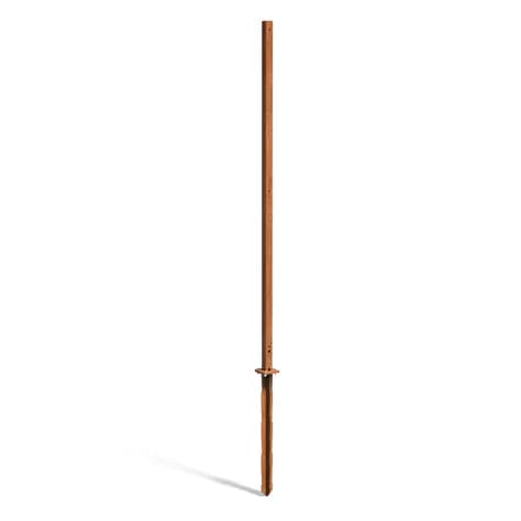 Poteau intermédiaire Acier corten