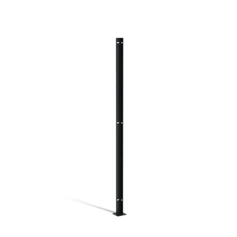 Poteau d'angle Acier enduit