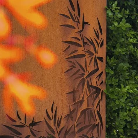 Panneau Naturel Acier corten