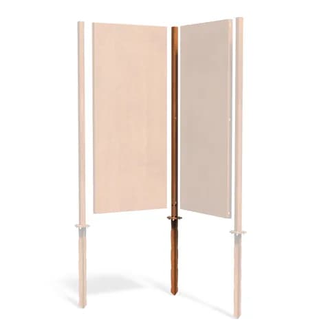 Poteau d'angle Acier corten