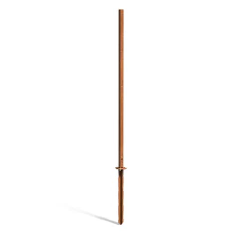 Poteau d'extrémité Acier corten