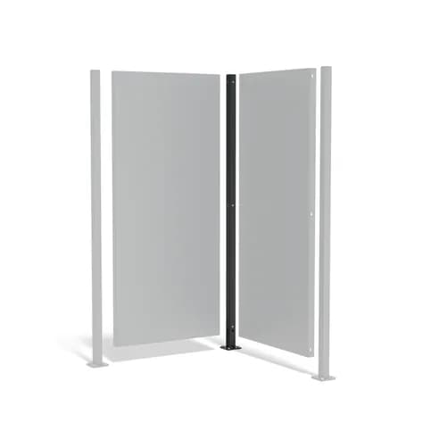 Poteau d'angle Acier enduit