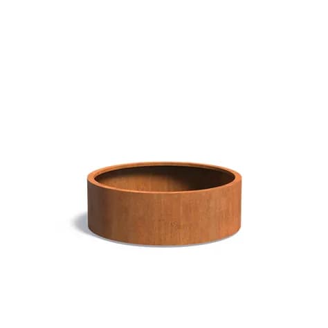 CIRCUM avec fond Acier corten