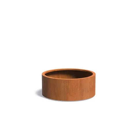CIRCUM avec fond Acier corten