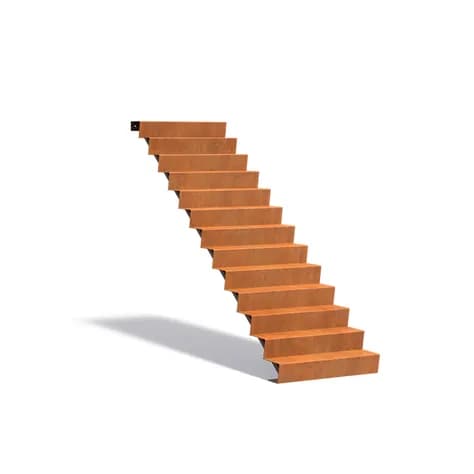 Escaliers Acier corten