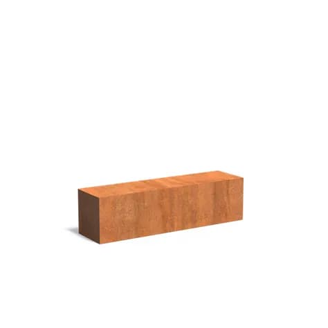 Socle Acier corten