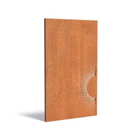 Panneau Abstrait Acier corten