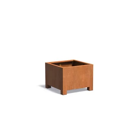 CARREZ avec pieds Acier corten