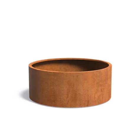 CIRCUM avec fond Acier corten