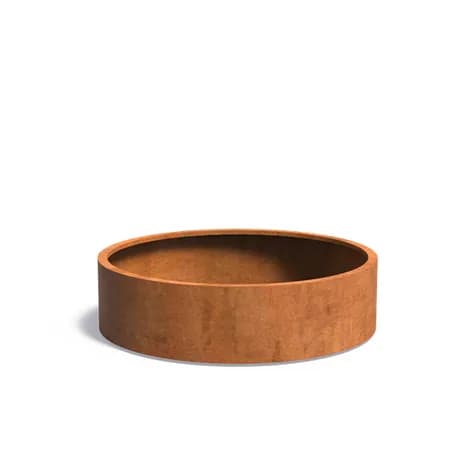 CIRCUM avec fond Acier corten