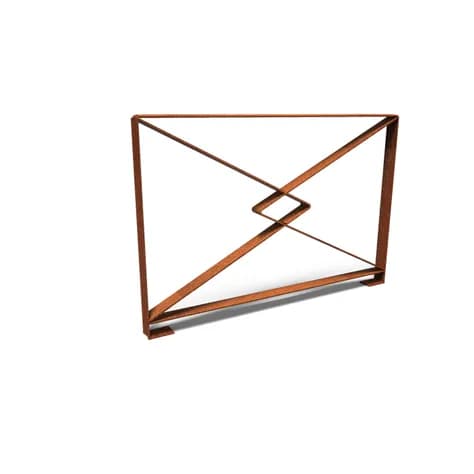 ROMB barrières de séparation Acier corten