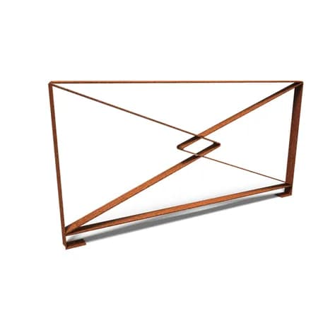 ROMB barrières de séparation Acier corten